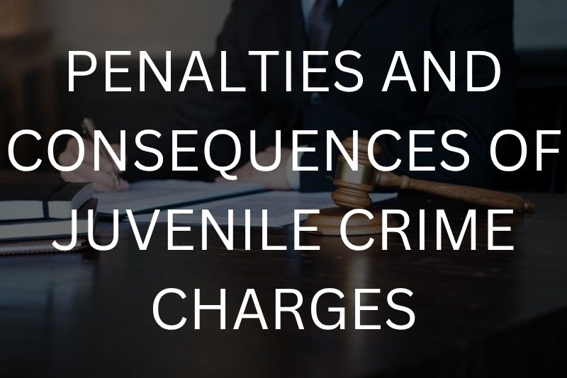 Penalties and consequences of juvenile crime charges